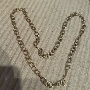 Elegant Gold Chain Necklace two way